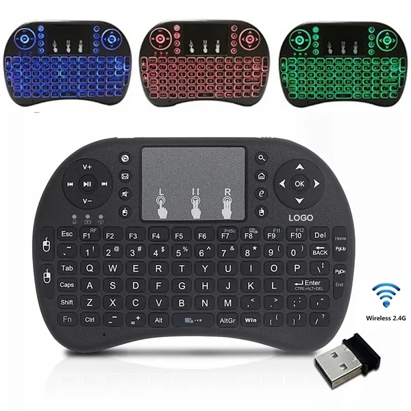 Air Mouse Wireless Keyboard With Touchpad - Air Mouse Wireless Keyboard With Touchpad - Image 0 of 5