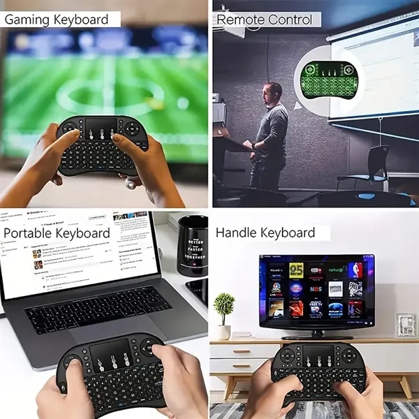 Air Mouse Wireless Keyboard With Touchpad - Air Mouse Wireless Keyboard With Touchpad - Image 5 of 5