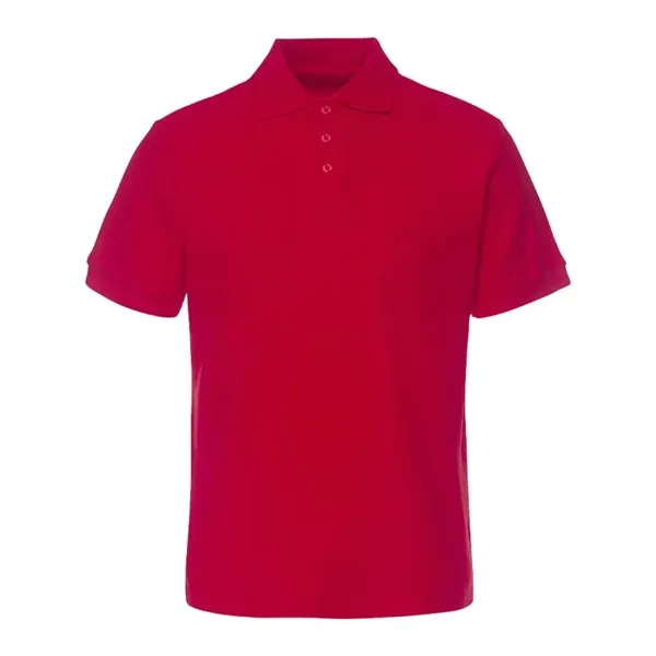 Personalized Logo Polyester Polo Tee - Personalized Logo Polyester Polo Tee - Image 4 of 14