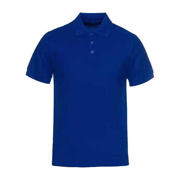Personalized Logo Polyester Polo Tee - Personalized Logo Polyester Polo Tee - Image 7 of 14