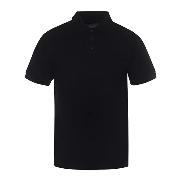 Personalized Logo Polyester Polo Tee - Personalized Logo Polyester Polo Tee - Image 8 of 14