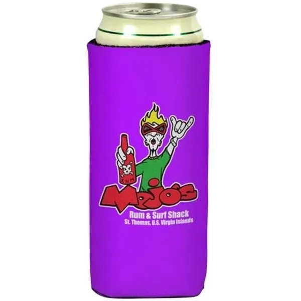 12 oz Slim Neoprene Can Cooler - 12 oz Slim Neoprene Can Cooler - Image 1 of 3