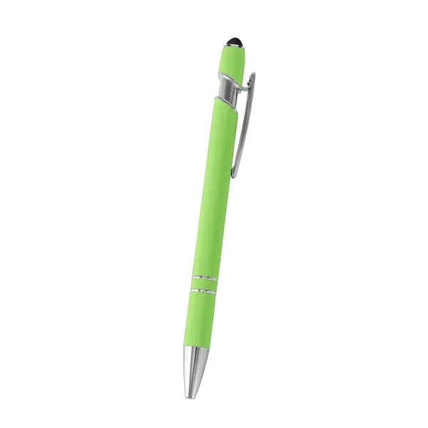 Soft Touch Ballpoint Pen With Stylus Tip - Soft Touch Ballpoint Pen With Stylus Tip - Image 3 of 5