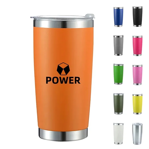 20 Oz Vacuum Insulated Stainless Steel Tumbler - 20 Oz Vacuum Insulated Stainless Steel Tumbler - Image 0 of 14