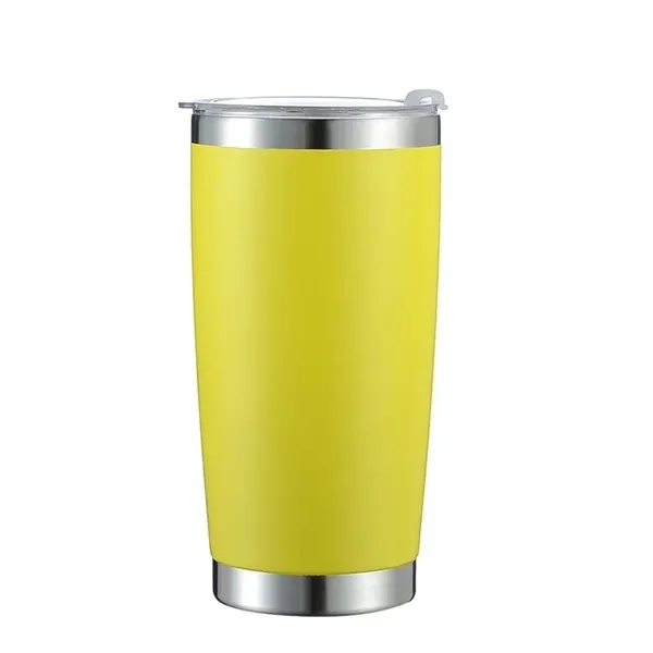 20 Oz Vacuum Insulated Stainless Steel Tumbler - 20 Oz Vacuum Insulated Stainless Steel Tumbler - Image 6 of 14