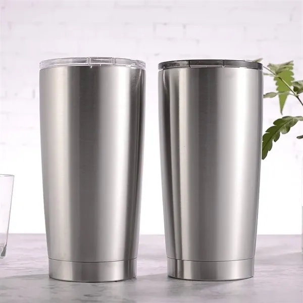 20 Oz Vacuum Insulated Stainless Steel Tumbler - 20 Oz Vacuum Insulated Stainless Steel Tumbler - Image 7 of 14