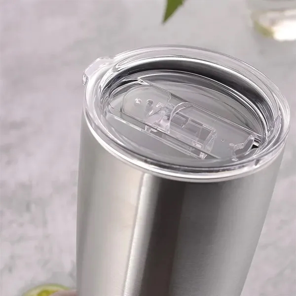 20 Oz Vacuum Insulated Stainless Steel Tumbler - 20 Oz Vacuum Insulated Stainless Steel Tumbler - Image 9 of 14