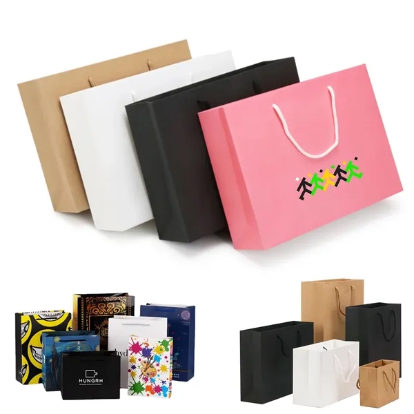 Custom Full Color Matte Laminated Euro Tote Bag - Custom Full Color Matte Laminated Euro Tote Bag - Image 0 of 9