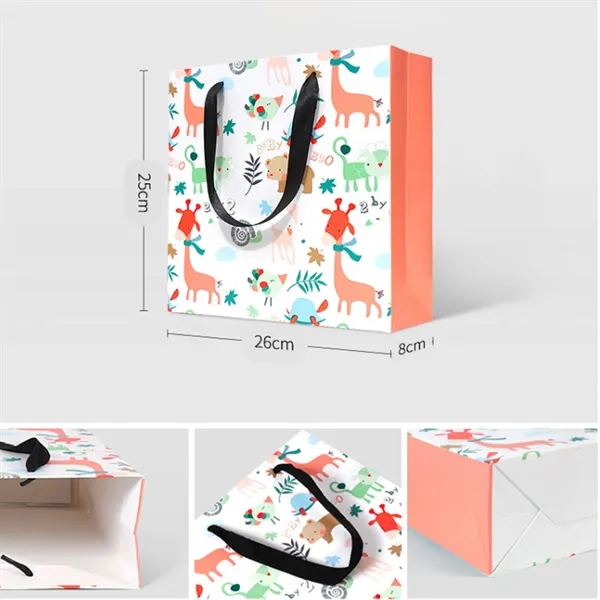 Custom Full Color Matte Laminated Euro Tote Bag - Custom Full Color Matte Laminated Euro Tote Bag - Image 2 of 9