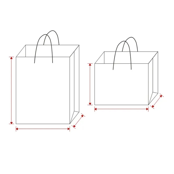 Custom Full Color Matte Laminated Euro Tote Bag - Custom Full Color Matte Laminated Euro Tote Bag - Image 9 of 9