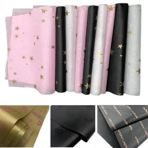 Custom Packaging Tissue Paper 25" x 15" - Custom Packaging Tissue Paper 25" x 15" - Image 0 of 2