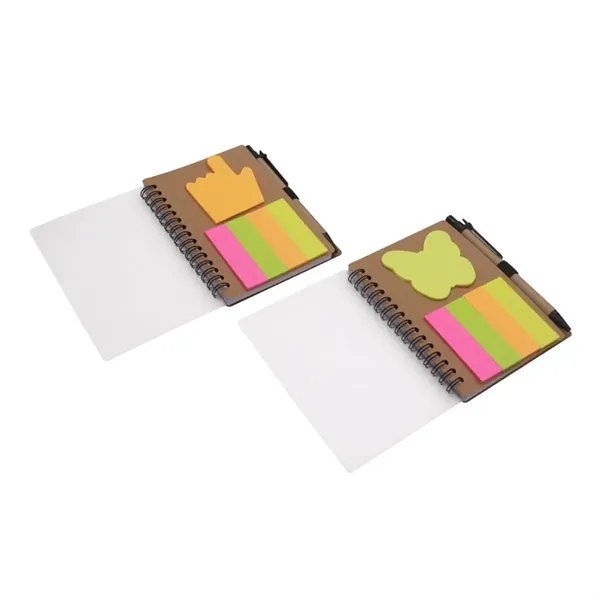 Notebook With Sticky Notes - Notebook With Sticky Notes - Image 0 of 1