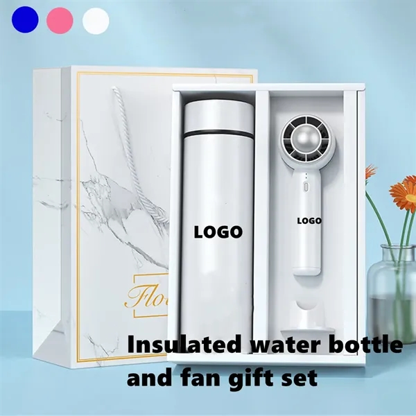 Insulated water bottle and Fan gift set - Insulated water bottle and Fan gift set - Image 0 of 5