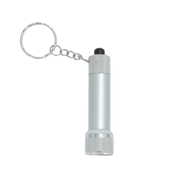 Mini 5 Led Aluminum Flashlight Keychain - Mini 5 Led Aluminum Flashlight Keychain - Image 2 of 3