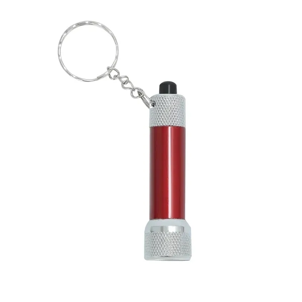 Mini 5 Led Aluminum Flashlight Keychain - Mini 5 Led Aluminum Flashlight Keychain - Image 3 of 3