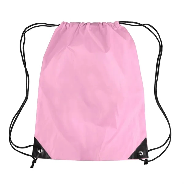 Polyester Drawstring Cinch Backpack - Polyester Drawstring Cinch Backpack - Image 13 of 20