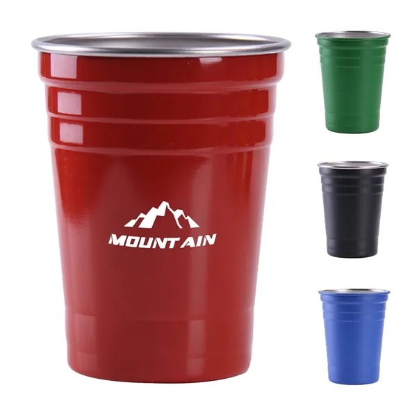 16Oz Stackable Durable Stainless Steel Cups Tumblers - 16Oz Stackable Durable Stainless Steel Cups Tumblers - Image 0 of 0