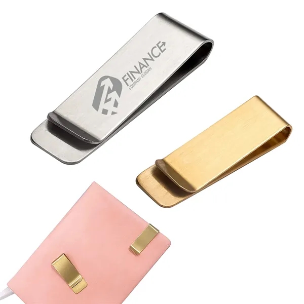 Stainless Steel Cash Holder Clip - Stainless Steel Cash Holder Clip - Image 0 of 0