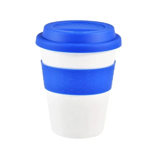12 oz Coffee Mug w/ Non-Leak Silicone Lid and Insulated Band - 12 oz Coffee Mug w/ Non-Leak Silicone Lid and Insulated Band - Image 2 of 8