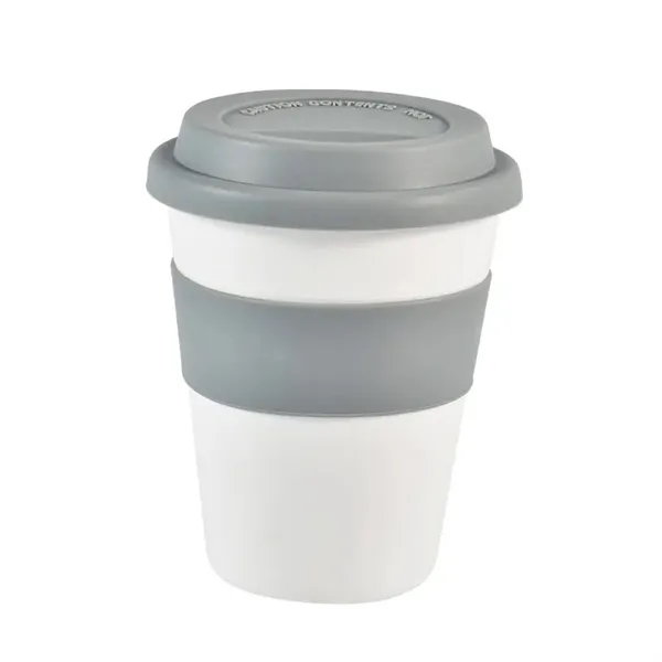 12 oz Coffee Mug w/ Non-Leak Silicone Lid and Insulated Band - 12 oz Coffee Mug w/ Non-Leak Silicone Lid and Insulated Band - Image 5 of 8