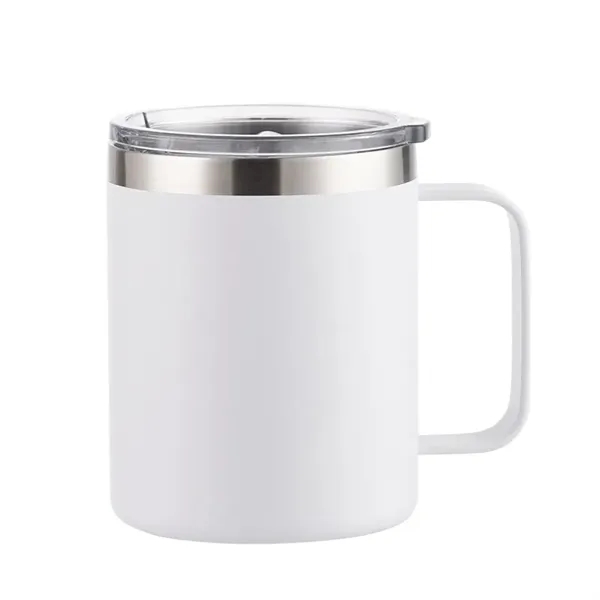 12Oz Stainless Coffee Tumbler Mug Cup With Leak-Proof Lid - 12Oz Stainless Coffee Tumbler Mug Cup With Leak-Proof Lid - Image 4 of 5