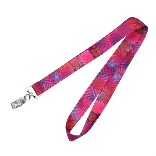 Full Color Dye Sublimation Lanyard/ Lobster Claw - Full Color Dye Sublimation Lanyard/ Lobster Claw - Image 2 of 6