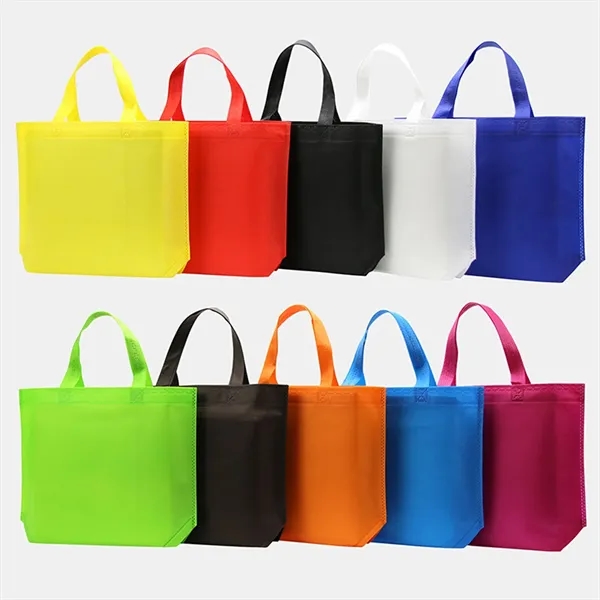 Non Woven Tote Bag 12.5"H x15" W x4"G (Quick Delivery) - Non Woven Tote Bag 12.5"H x15" W x4"G (Quick Delivery) - Image 1 of 2