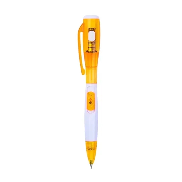 3-In-1 LED Ballpoint Pen With Counterfeit Detector - 3-In-1 LED Ballpoint Pen With Counterfeit Detector - Image 1 of 4