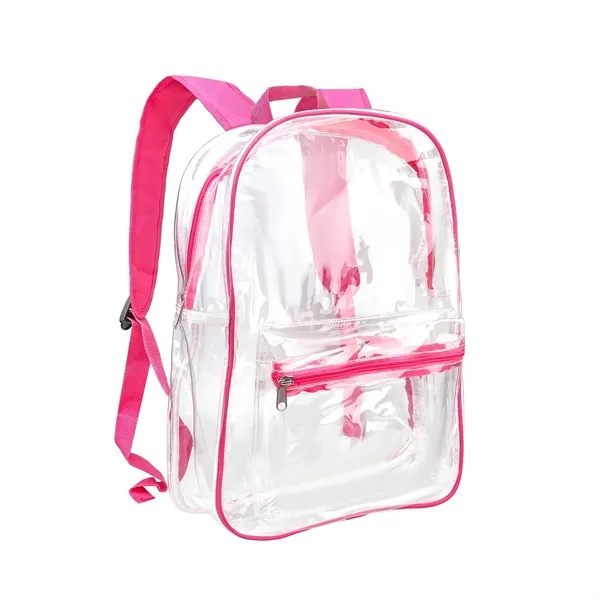 Clear PVC Backpack - Clear PVC Backpack - Image 3 of 9