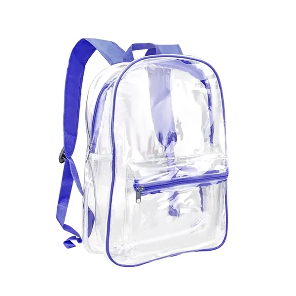 Clear PVC Backpack - Clear PVC Backpack - Image 4 of 9