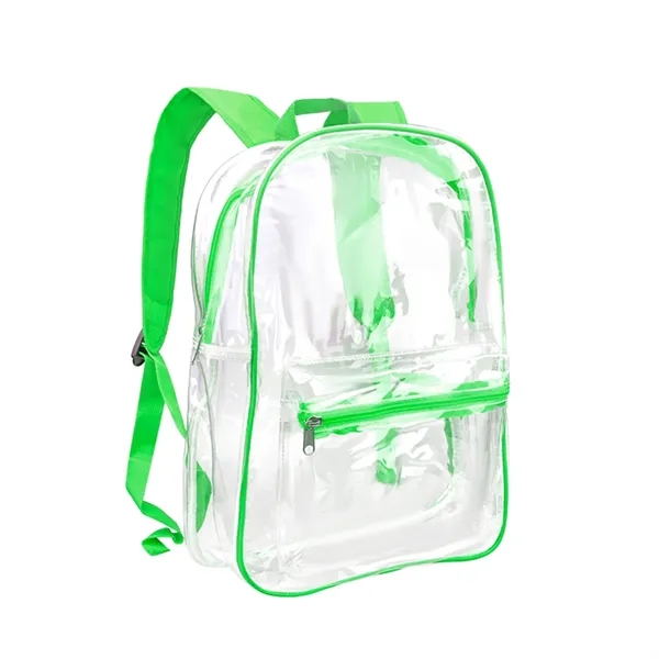 Clear PVC Backpack - Clear PVC Backpack - Image 5 of 9