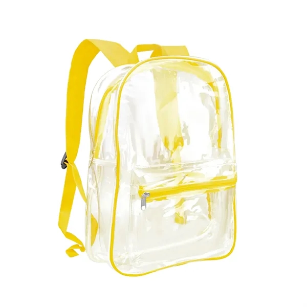 Clear PVC Backpack - Clear PVC Backpack - Image 8 of 9