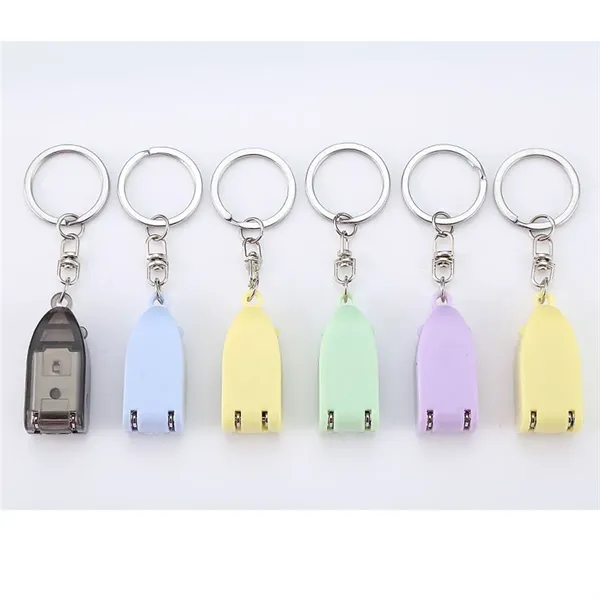 Mini Portable Folding Nail Clipper Carbon Steel W/Key Ring - Mini Portable Folding Nail Clipper Carbon Steel W/Key Ring - Image 6 of 6