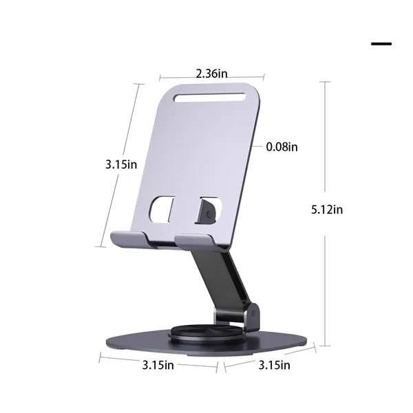 Desk 360-Degree Phone Stand Adjustable Office Accessories - Desk 360-Degree Phone Stand Adjustable Office Accessories - Image 1 of 4