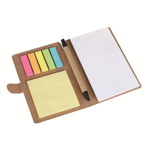 Sticky Note Pads with Ballpoint Pen 4x6" - Sticky Note Pads with Ballpoint Pen 4x6" - Image 0 of 1