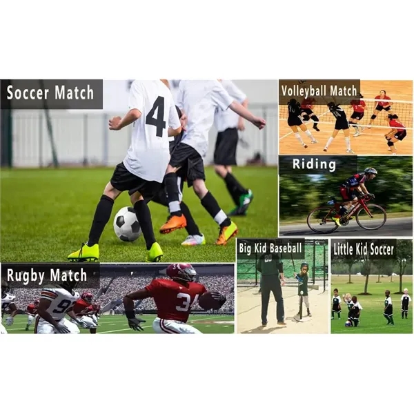 Compression Solid Tube Soccer Football Sport Socks - Compression Solid Tube Soccer Football Sport Socks - Image 5 of 6