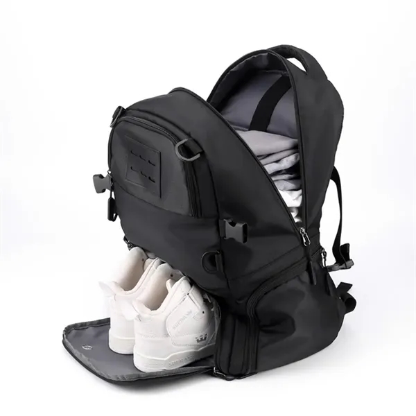 19" Large Capacity Basketball Backpack - 19" Large Capacity Basketball Backpack - Image 4 of 5