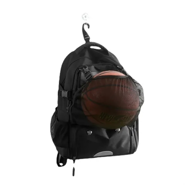 19" Large Capacity Basketball Backpack - 19" Large Capacity Basketball Backpack - Image 5 of 5