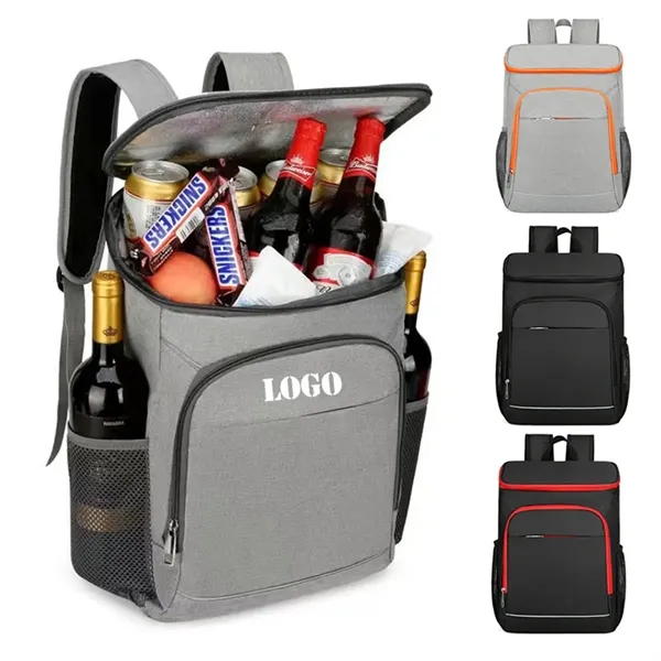 17.3" Insulated Cooler Lunch Box Laptop Backpack - 17.3" Insulated Cooler Lunch Box Laptop Backpack - Image 0 of 2