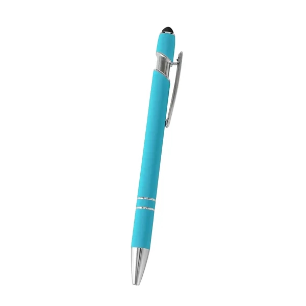 Soft Touch Ballpoint Pen with Stylus Tip - Soft Touch Ballpoint Pen with Stylus Tip - Image 4 of 5