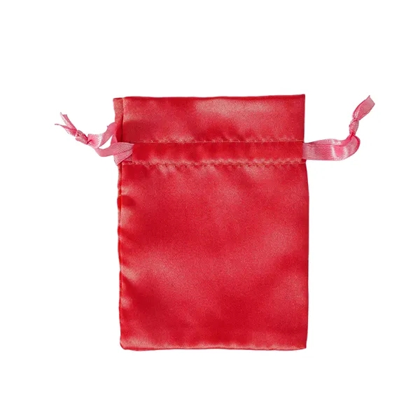 Satin Drawstring Bag - Satin Drawstring Bag - Image 4 of 9