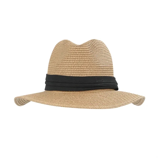 Straw Panama Hat - Straw Panama Hat - Image 3 of 4