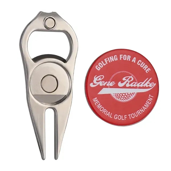 Logo Divot Tool with Bottle Opener - Logo Divot Tool with Bottle Opener - Image 5 of 8