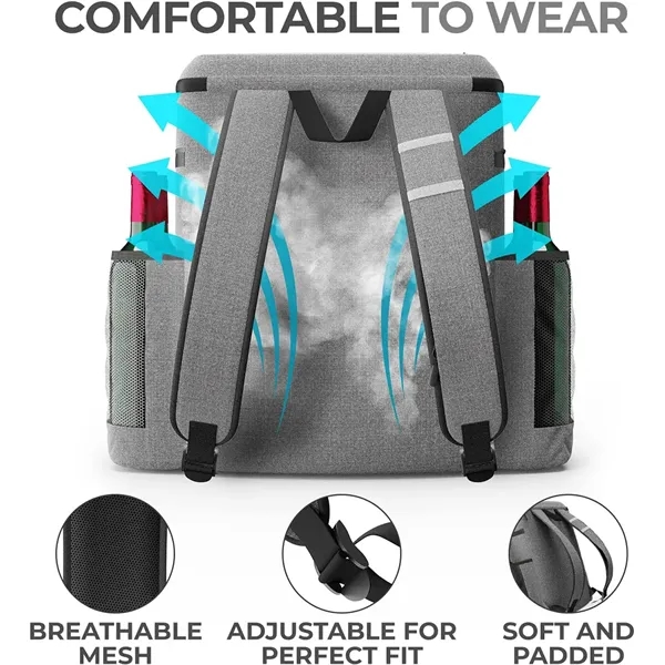 Insulated Leak Proof Cooler Picnic Backpack - Insulated Leak Proof Cooler Picnic Backpack - Image 2 of 2