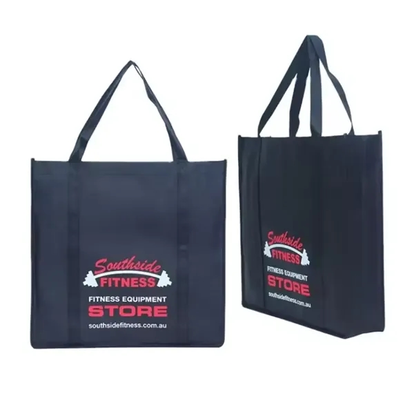 Grocery Tote Bag - 15" x 13" - Grocery Tote Bag - 15" x 13" - Image 2 of 2