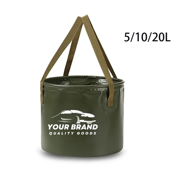 BBQ Accessory Outdoor Foldable Water Container Bucket Bags - BBQ Accessory Outdoor Foldable Water Container Bucket Bags - Image 1 of 5