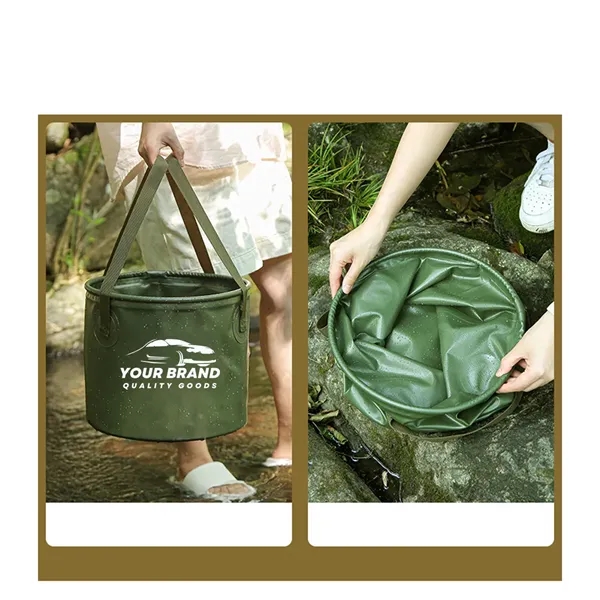 BBQ Accessory Outdoor Foldable Water Container Bucket Bags - BBQ Accessory Outdoor Foldable Water Container Bucket Bags - Image 4 of 5