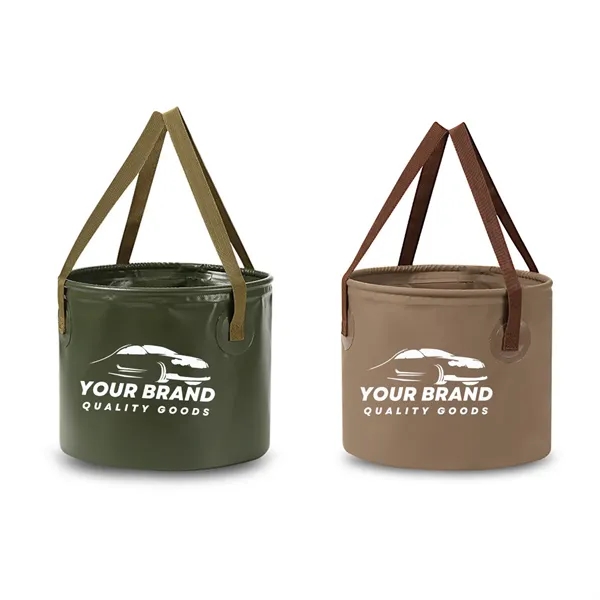 BBQ Accessory Outdoor Foldable Water Container Bucket Bags - BBQ Accessory Outdoor Foldable Water Container Bucket Bags - Image 5 of 5