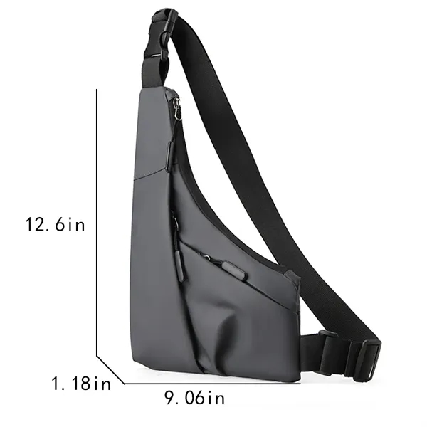 Lightweight Sling Crossbody Chest Bag Men Shoulder Backpack - Lightweight Sling Crossbody Chest Bag Men Shoulder Backpack - Image 1 of 7