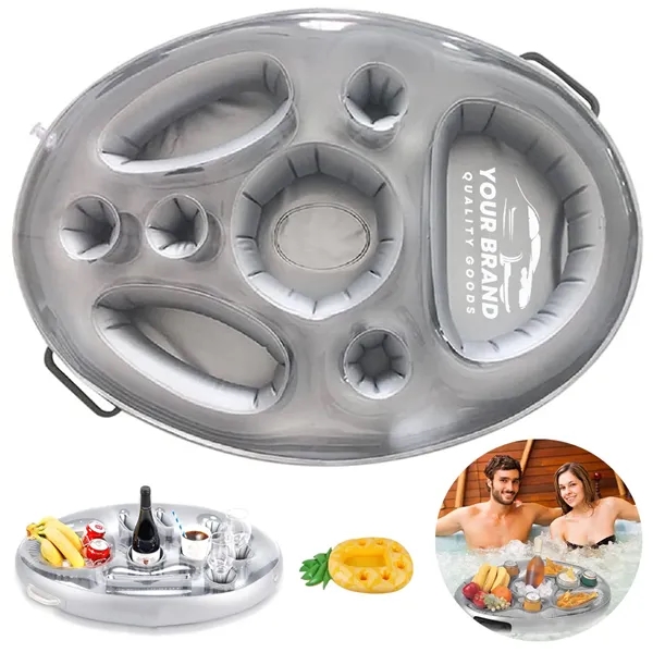 Pools Tub Large Capacity Inflatable Floating Drink Holder - Pools Tub Large Capacity Inflatable Floating Drink Holder - Image 0 of 6